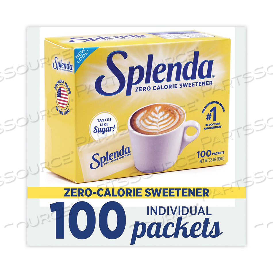 NO CALORIE SWEETENER PACKETS, 0.035 OZ PACKETS by Splenda
