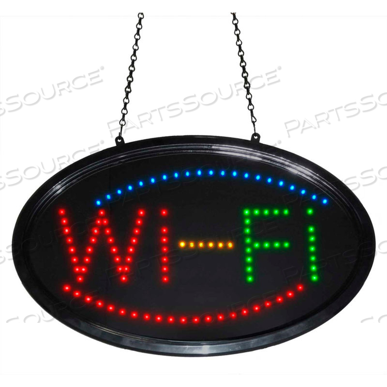 MYSTIGLO WI-FI LED DOT SIGN - 24"W X 14"H by CM Global