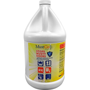 MUSTGO ODOR ELIMINATOR LIQUID - ONE GALLON BOTTLE by Ideaz LLC