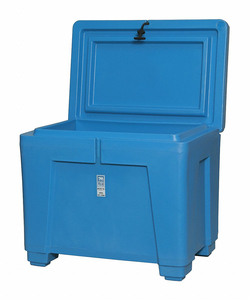 ASM INSULATED BIN 40INLX42INW POLAR BLUE by Snyder Industries