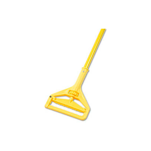 60" QUICK CHANGE SIDE-LATCH ALUMINUM HANDLE W/ PLASTIC HEAD, YELLOW - UNS620 by Unisan