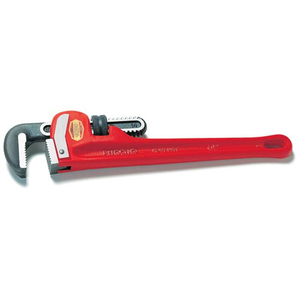 R31045 RIDGID PIPE WRENCH, HEAVY-DUTY, STRAIGHT, 8 INCH CAPACITY, 60 INCH OAL by Ridgid