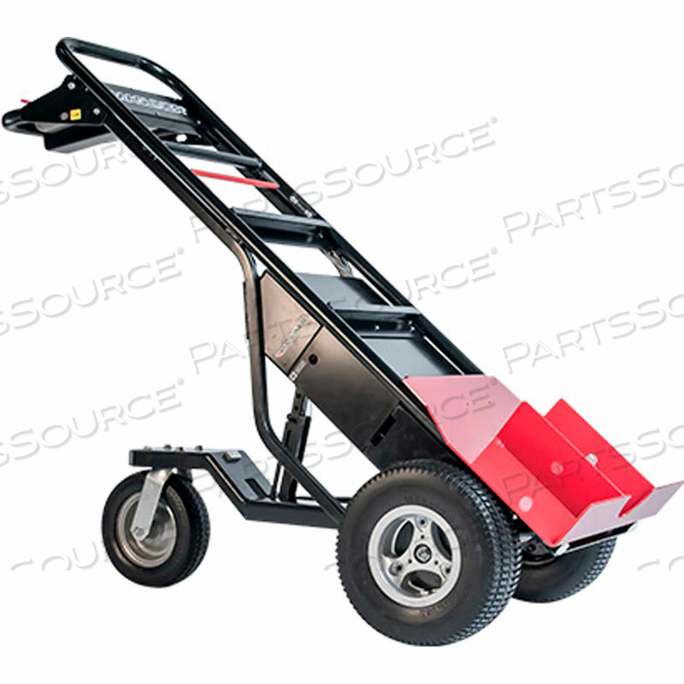 MOTORIZED HAND TRUCK - FOAM FILLED TIRES AND TENT POLE PUSHER - 1000 LB. CAP. by Magliner MOTORIZED HAND TRUCK - FOAM FILLED TIRES AND TENT POLE PUSHER - 1000 LB. CAP. by Magliner