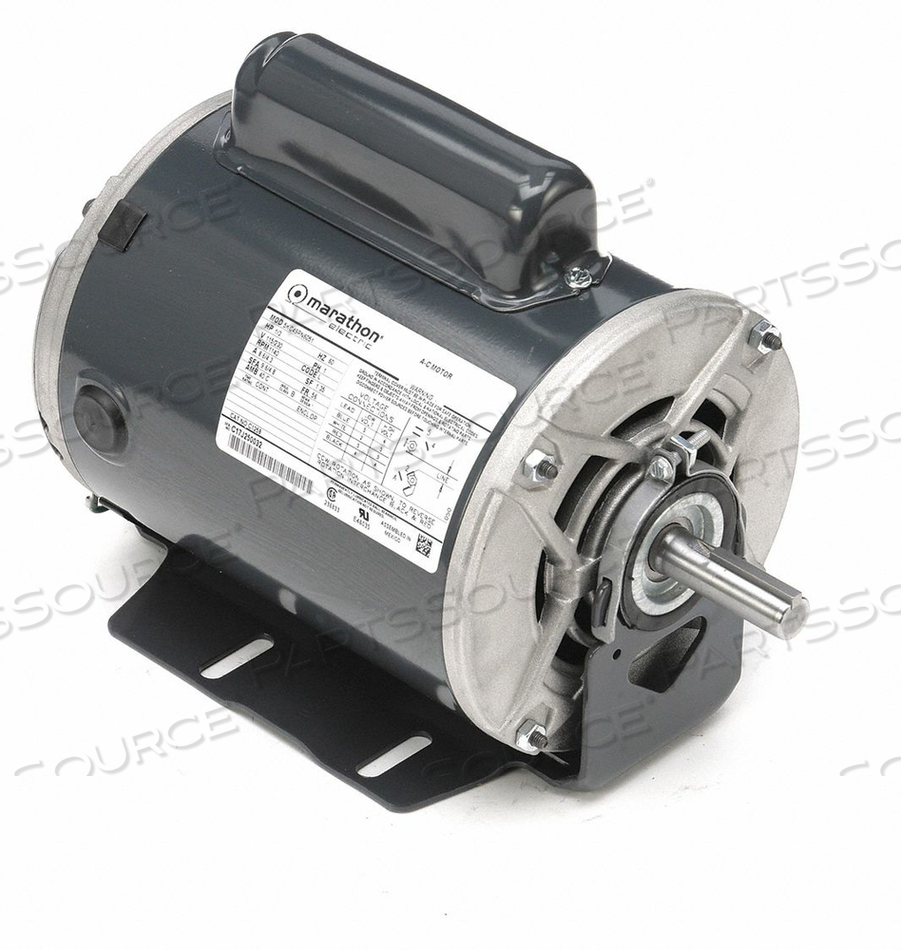 MOTOR 1/3 HP 1140 RPM 115/230V NONE by Marathon Motors
