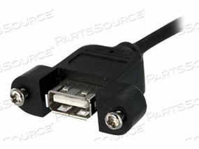 CONNECT A PANEL MOUNT USB-A PORT TO YOUR MOTHERBOARD HEADER - USB HEADER TO USB by StarTech.com Ltd.