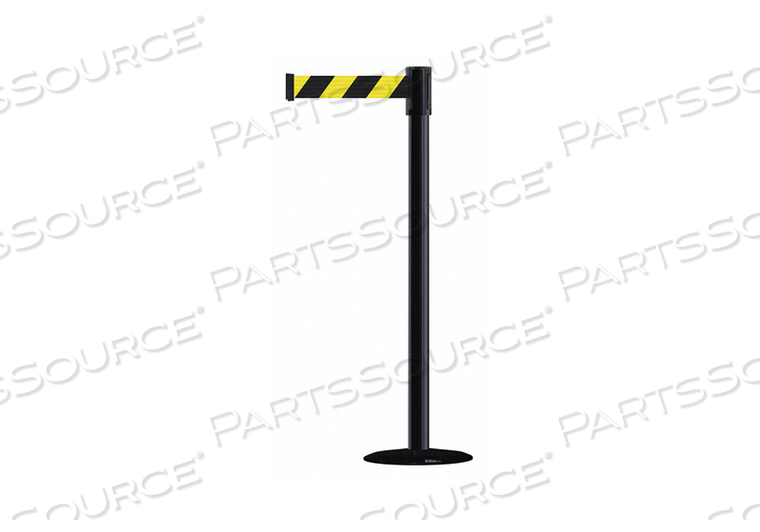 SLIMLINE POST BLACK BASIC 14IN.BASE DIA. by Tensabarrier SLIMLINE POST BLACK BASIC 14IN.BASE DIA. by Tensabarrier