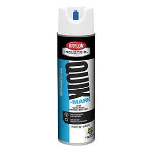 QUIK-MARK APWA WATER-BASED INVERTED MARKING PAINT, 17OZ AEROSOL, BRILLIANT WHITE by Krylon