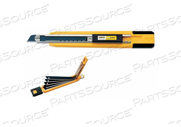 UTILITY KNIFE 5 1/2 IN YELLOW/BLACK by Olfa UTILITY KNIFE 5 1/2 IN YELLOW/BLACK by Olfa