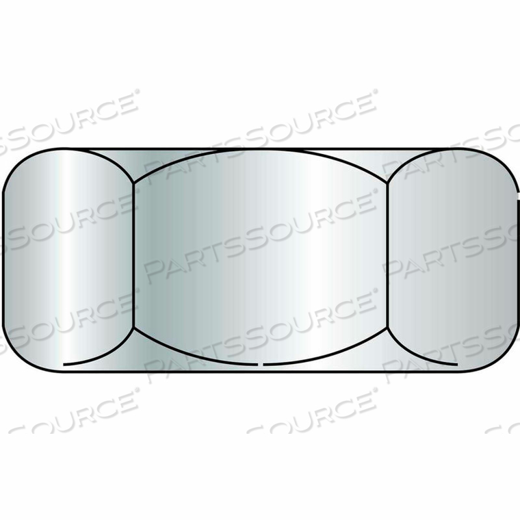 FINISHED HEX NUT - 3/8-16 - 316 STAINLESS STEEL - UNC - PKG OF 100 by Brighton Best