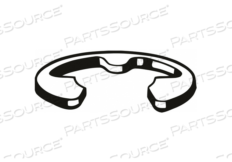 RETAINING WASHER,0.3 MM THK, METRIC, EXTERNAL, STD, 0.3 MM THICK, FITS 12 MM SHAFT DIA by Fabory