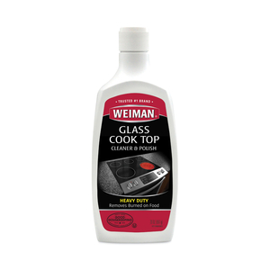 GLASS COOK TOP CLEANER AND POLISH, 20 OZ, SQUEEZE BOTTLE, 6/CT by Weiman