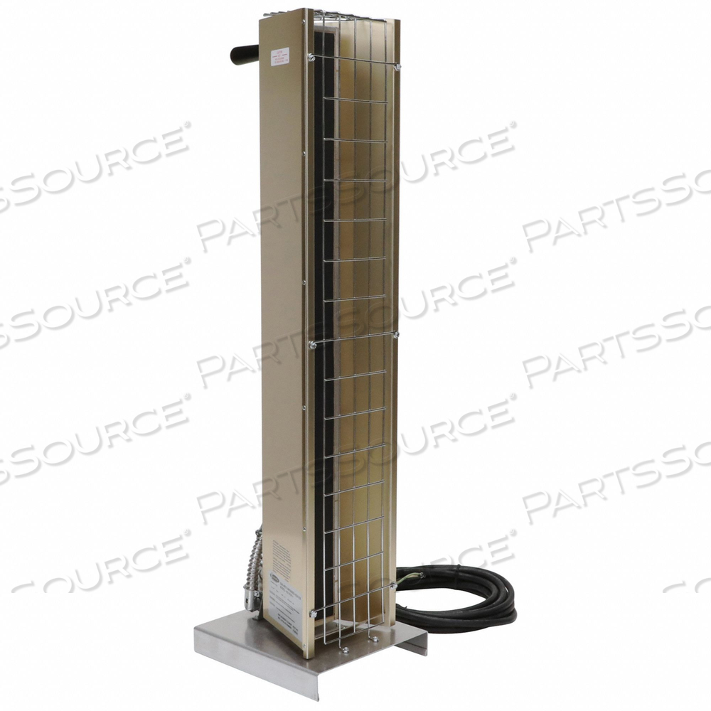 PORTABLE INFRARED HEATER 480V AC by TPI Corporation