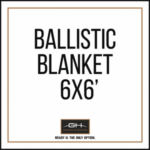 BALLISTIC BLANKET EXTERNAL 6 IN X 6 IN. by GH Armor Systems BALLISTIC BLANKET EXTERNAL 6 IN X 6 IN. by GH Armor Systems