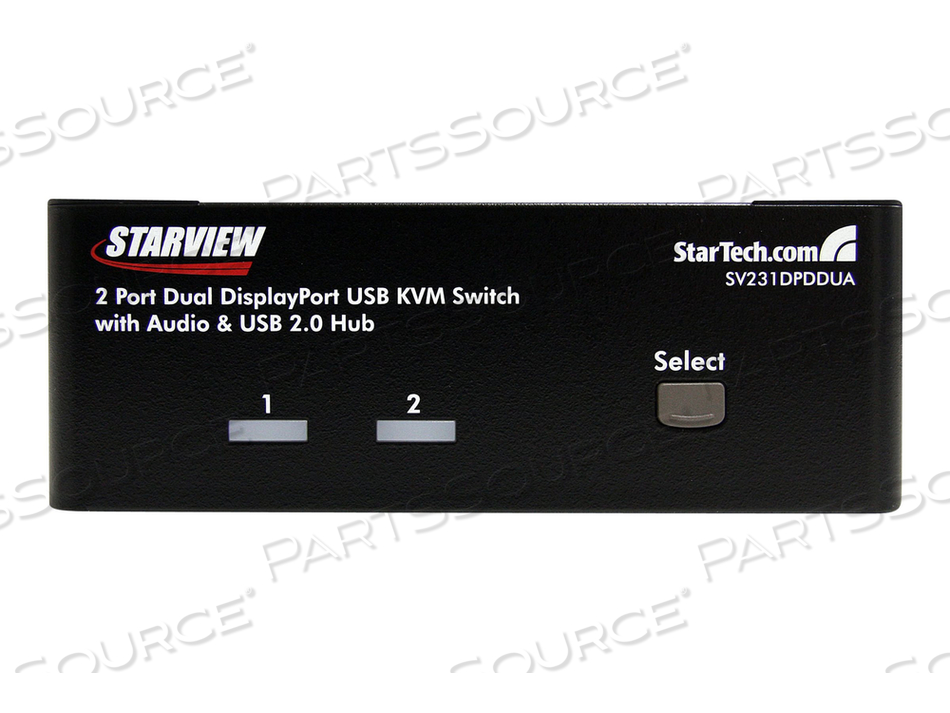 CONTROL 2 HIGH-RESOLUTION DUAL DISPLAYPORT COMPUTERS WITH A SINGLE CONSOLE - USB by StarTech.com Ltd.