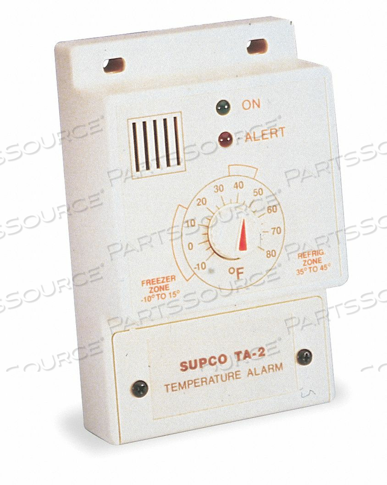TEMPERATURE ALARM -10 TO 80F by Supco