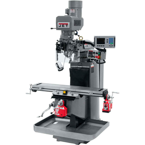 JET JTM-949EVS MILL - 3-AXIS ACU-RITE 200S DRO (QUILL) - X AND Y-AXIS POWERFEEDS - 690516 by Jet JET JTM-949EVS MILL - 3-AXIS ACU-RITE 200S DRO (QUILL) - X AND Y-AXIS POWERFEEDS - 690516 by Jet