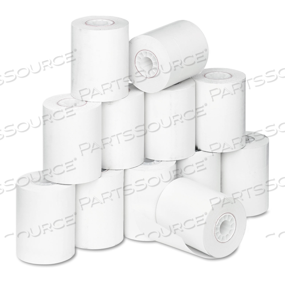 DIRECT THERMAL PRINTING THERMAL PAPER ROLLS, 2.25" X 80 FT, WHITE by Iconex DIRECT THERMAL PRINTING THERMAL PAPER ROLLS, 2.25" X 80 FT, WHITE by Iconex