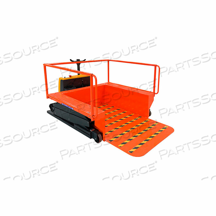 POWERED PORTABLE LOADING DOCK - 55" RAISED HEIGHT PLATFORM - 1500 LB. CAPACITY by Ballymore POWERED PORTABLE LOADING DOCK - 55" RAISED HEIGHT PLATFORM - 1500 LB. CAPACITY by Ballymore