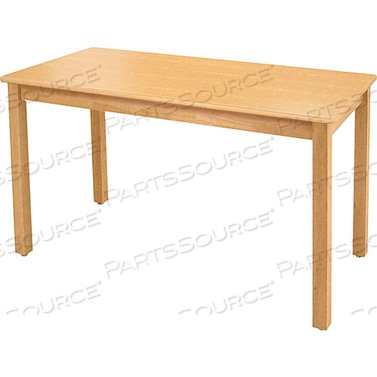 LIBRARY TABLE - 60" X 36" - HIGH PRESSURE LAMINATE TOP - MAPLE 