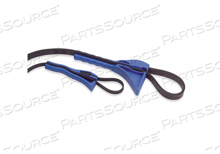 STRAP WRENCH SET, FOR OUTSIDE DIAMETER 4 IN, 12 IN, HANDLE LENGTH 3 1/4 IN, 4 1/2 IN, STRAP WIDTH 3/4 IN, 13/16 IN, STRAP MATERIAL REINFORCE by Westward