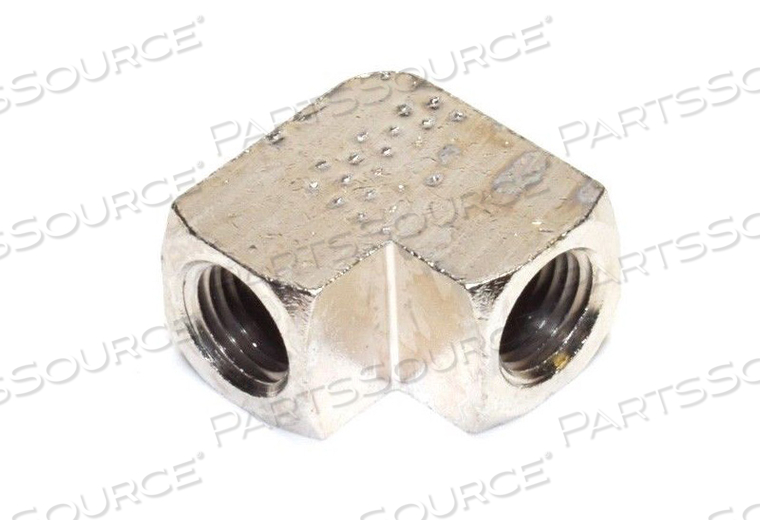 PIPE ELBOW, 1/4 IN CONNECTION, FNPT CONNECTION, PLATED, 90 DEG by Precision Medical, Inc.