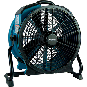 STACKABLE AXIAL FAN WITH 3-HOUR TIMER, VARIABLE SPEED, 1/3 HP, 3600 CFM by Xpower Manufacure, Inc