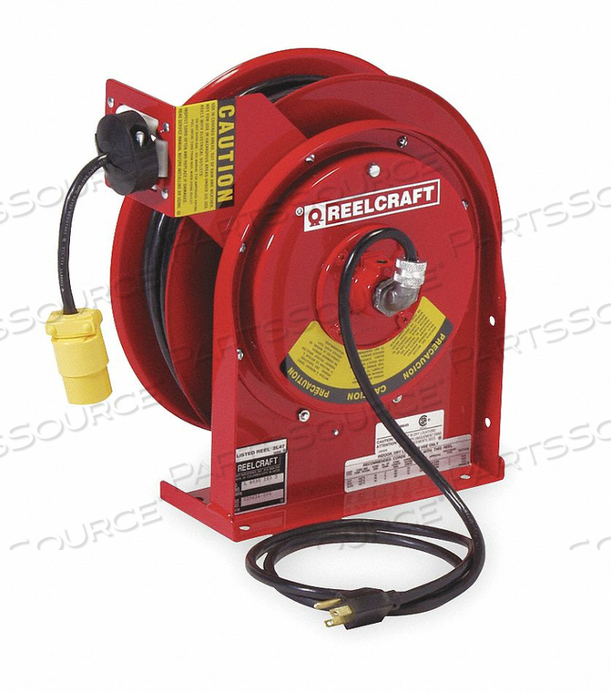CORD REEL 50FT 16 AWG CONNECTOR 120VAC by Reelcraft CORD REEL 50FT 16 AWG CONNECTOR 120VAC by Reelcraft