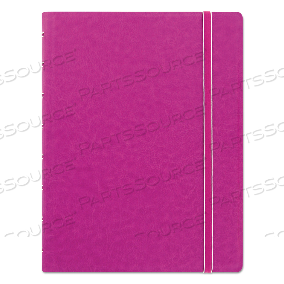 NOTEBOOK, 1 SUBJECT, MEDIUM/COLLEGE RULE, FUCHSIA COVER, 8.25 X 5.81, 112 SHEETS 