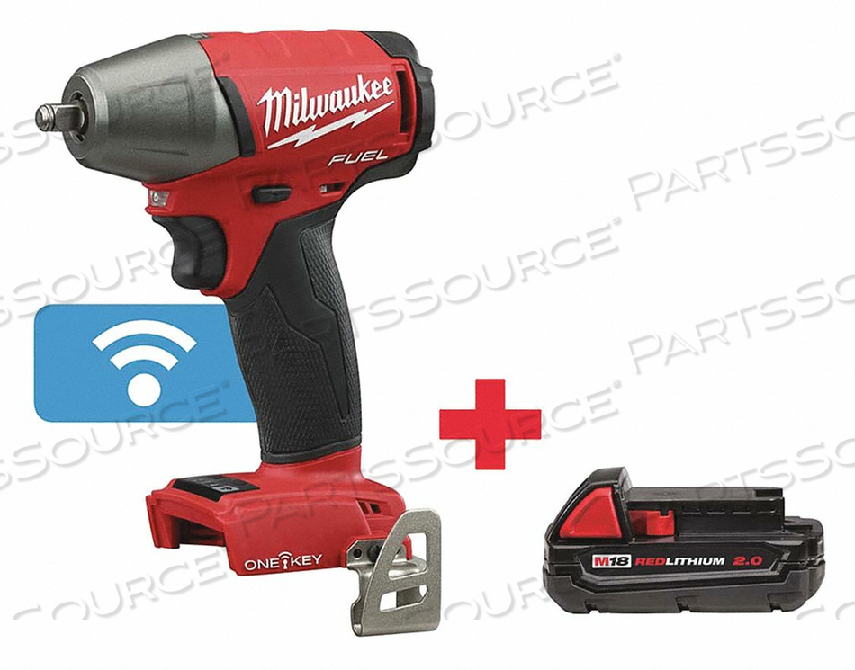 CORDLESS IMPACT WRENCH KIT DRIVE 3/8 by Milwaukee Electric Tools