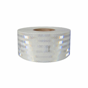 NMC CONSPICUITY REFLECTIVE TAPE, WHITE, 2"W X 150'L, 1 ROLL by National Marker Company