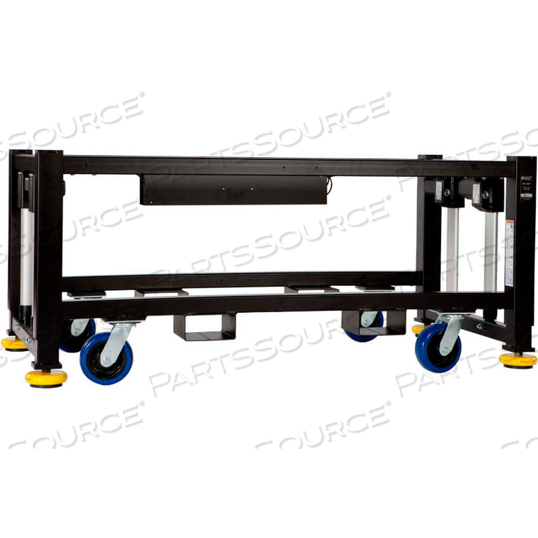 72"W X 42"D MACHINE BASE - 3500LB CAPACITY - BLACK 