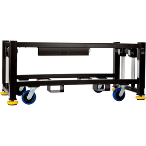 72"W X 42"D MACHINE BASE - 3500LB CAPACITY - BLACK by Built International, Inc.