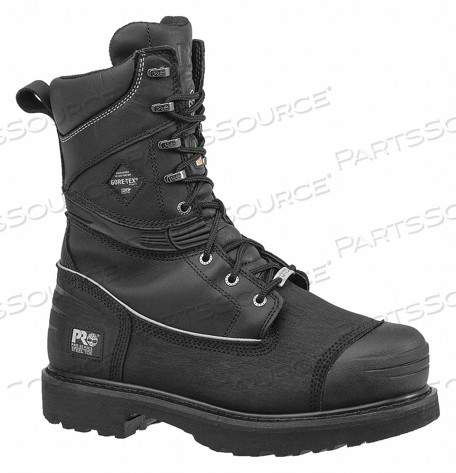 MINER BOOT 12 M BLACK STEEL PR 