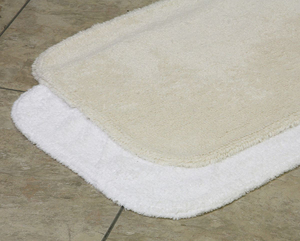 BATH RUG ESSENCE 24X36 19 OZ. WHITE by Lacey Mills