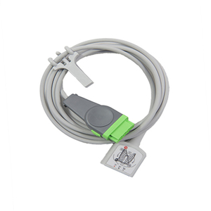 3 LEAD 12 FT AHA MULTI-LINK ECG CABLE by AirLife (aka SunMed Group, LLC)