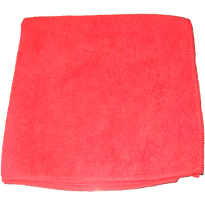 PERFECT PRODUCTS MICROFIBER CLOTHS 16"X16", RED by Nationwide Sales