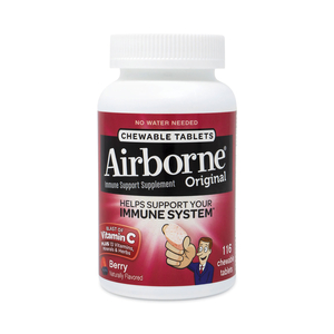 IMMUNE SUPPORT CHEWABLE TABLET, BERRY, 116/BOTTLE by Airborne