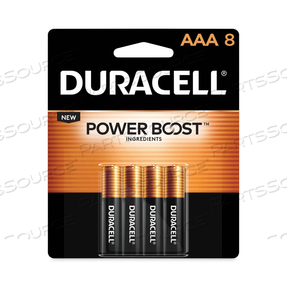 BATTERY, COPPERTOP, AAA, ALKALINE, 1.5V, 1200 MAH by Duracell BATTERY, COPPERTOP, AAA, ALKALINE, 1.5V, 1200 MAH by Duracell