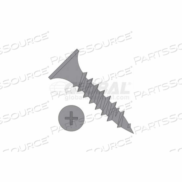 2" DRYWALL SCREW PHILLIPS BUGLE HEAD, FINE, 5 LB. BOX 