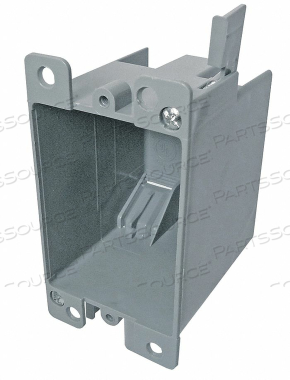 ELECTRICAL BOX 1 GANG 14 CU IN. PVC by Cantex ELECTRICAL BOX 1 GANG 14 CU IN. PVC by Cantex