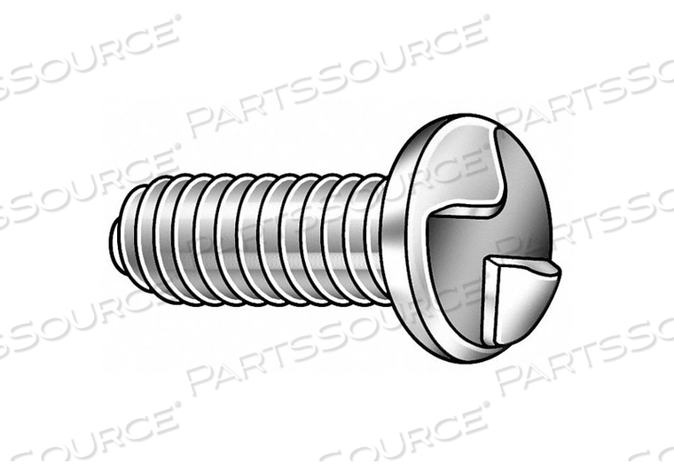 MACH SCREW ROUND 6-32X1/4 L PK100 by Tamperproof Screw Company, Inc.