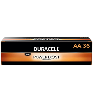 MN1500B144 DURACELL, MN1500 ALKALINE BATTERY, AA, COPPERTOP, 144/CASE by Duracell