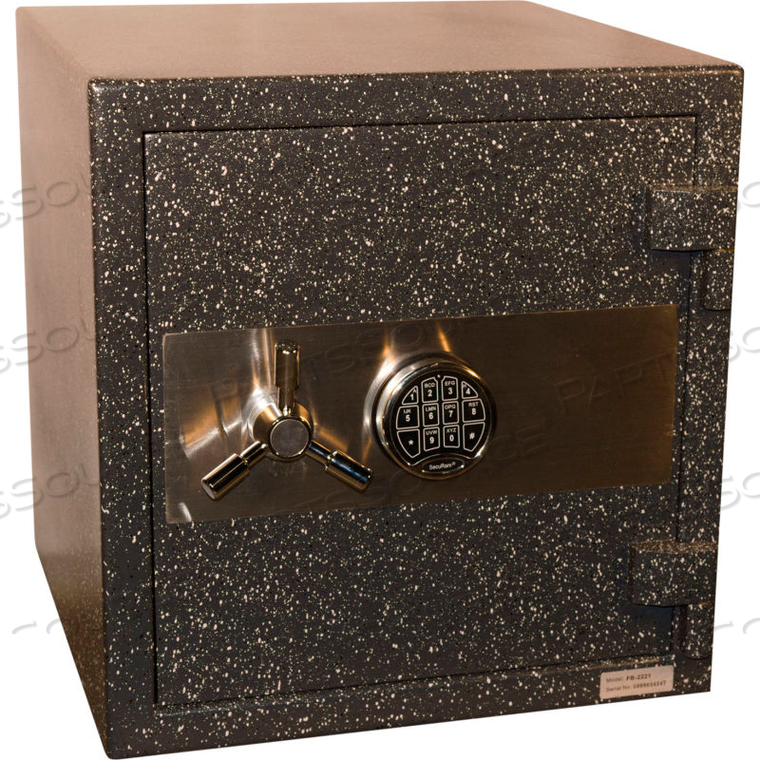 BURGLARY & FIRE SAFE - 21-3/4"W X 25"D X 22-1/2"H, DIGITAL LOCK, GRAY by Wilson Safe Company