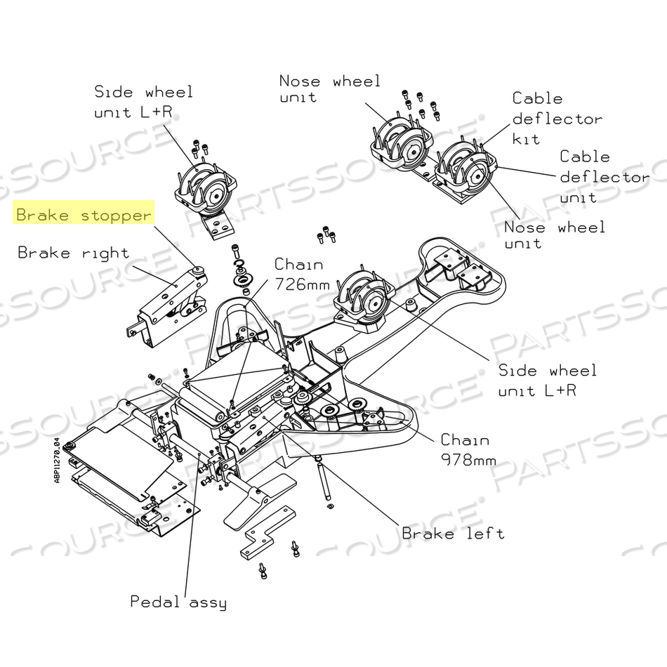 BRAKE STOPPER by Philips Healthcare