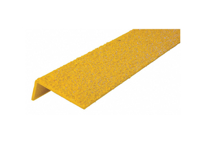 ANTI-SLIP STAIR NOSING 48IN W FIBERGLASS by Concrete Saver