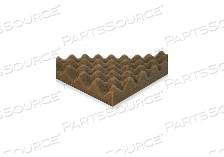 ACOUSTIC FOAM CONVOLUTED GRAY 2IN PK4 by Sound Seal