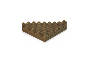 ACOUSTIC FOAM CONVOLUTED GRAY 2IN PK4 by Sound Seal