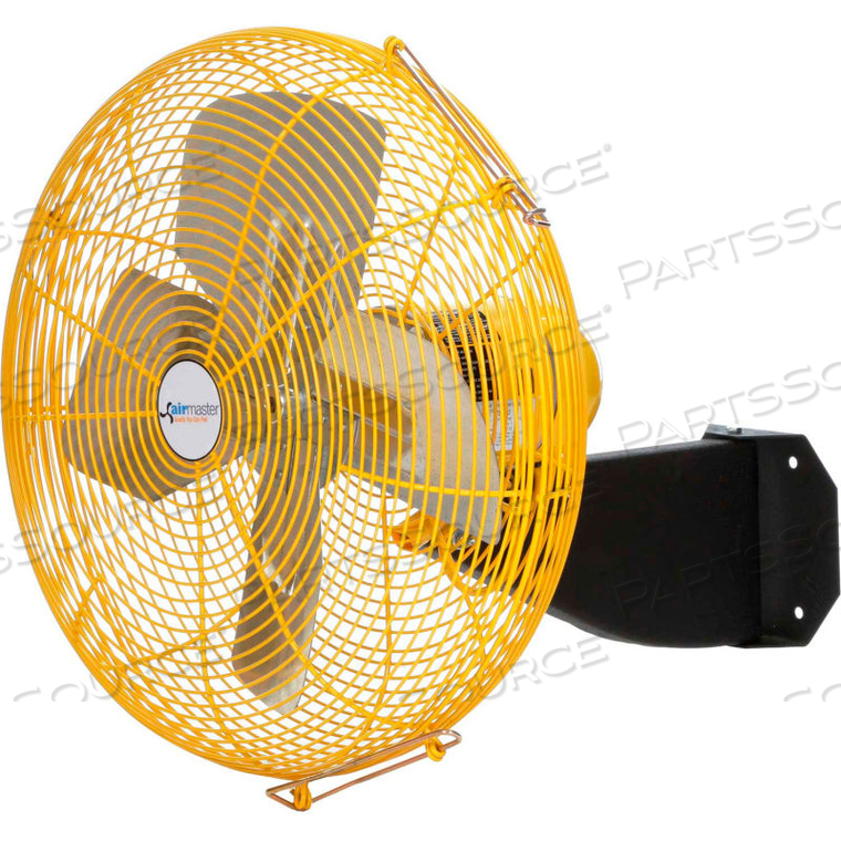 DJ-BMF30-2SPH-DC 30 INCH BEAM FAN, YELLOW 1/3 HP 6915 CFM, NON-OSCILLATING 