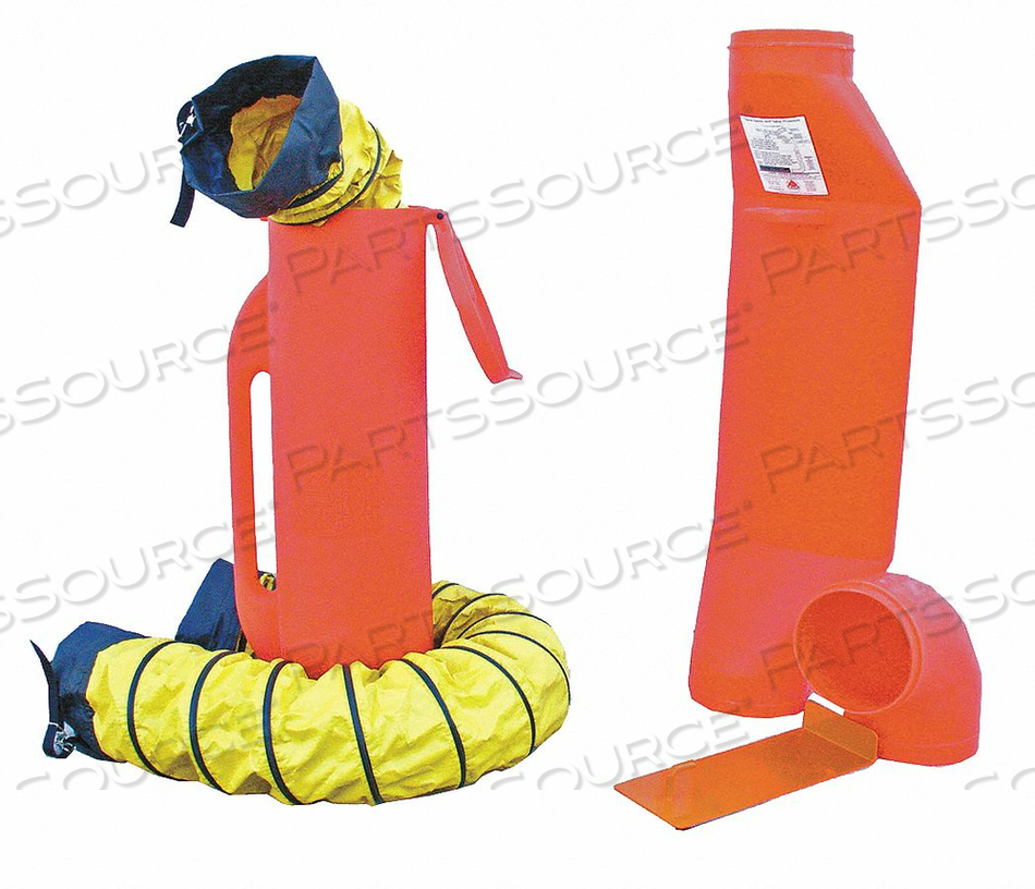 VENTILATION KIT 6 AND 15 FT. ORANGE by Air Systems International VENTILATION KIT 6 AND 15 FT. ORANGE by Air Systems International