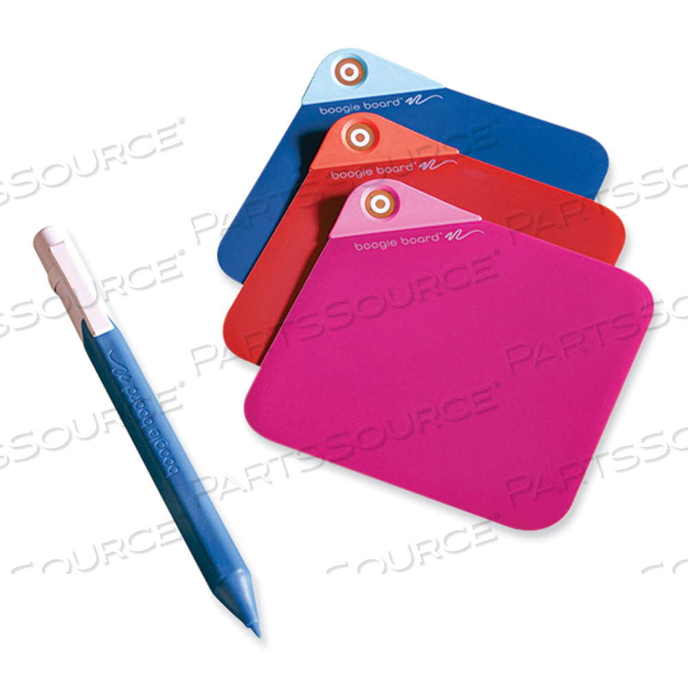 VERSANOTES STARTER PACK REUSABLE NOTES, THREE ASSORTED COLOR NOTES PLUS PEN 